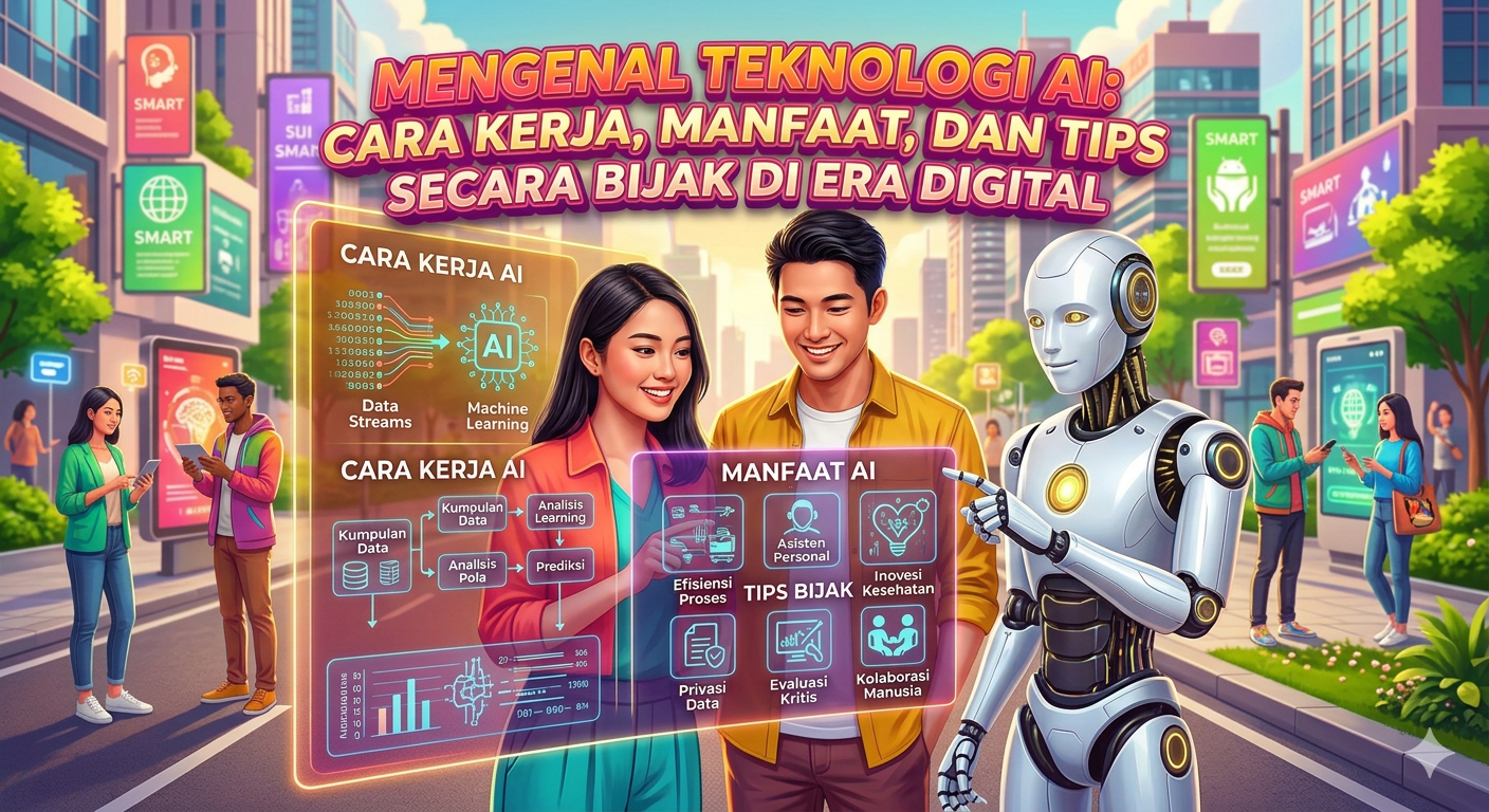 π€ Mengenal Teknologi AI: Cara Kerja, Manfaat, dan Tips Memanfaatkannya Secara Bijak di Era Digital