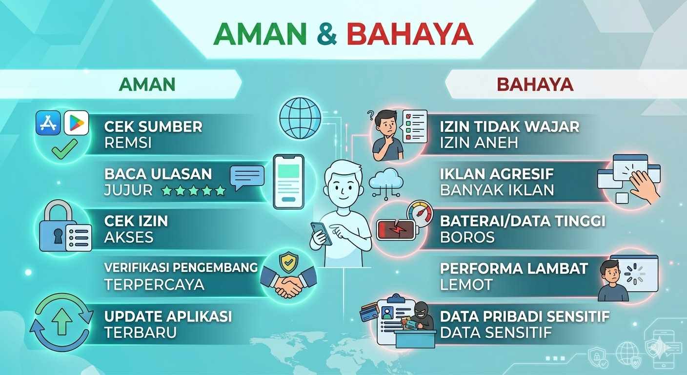 📲 Jangan Asal Download! Ini Cara Mengetahui Aplikasi di Ponselmu Aman atau Berbahaya